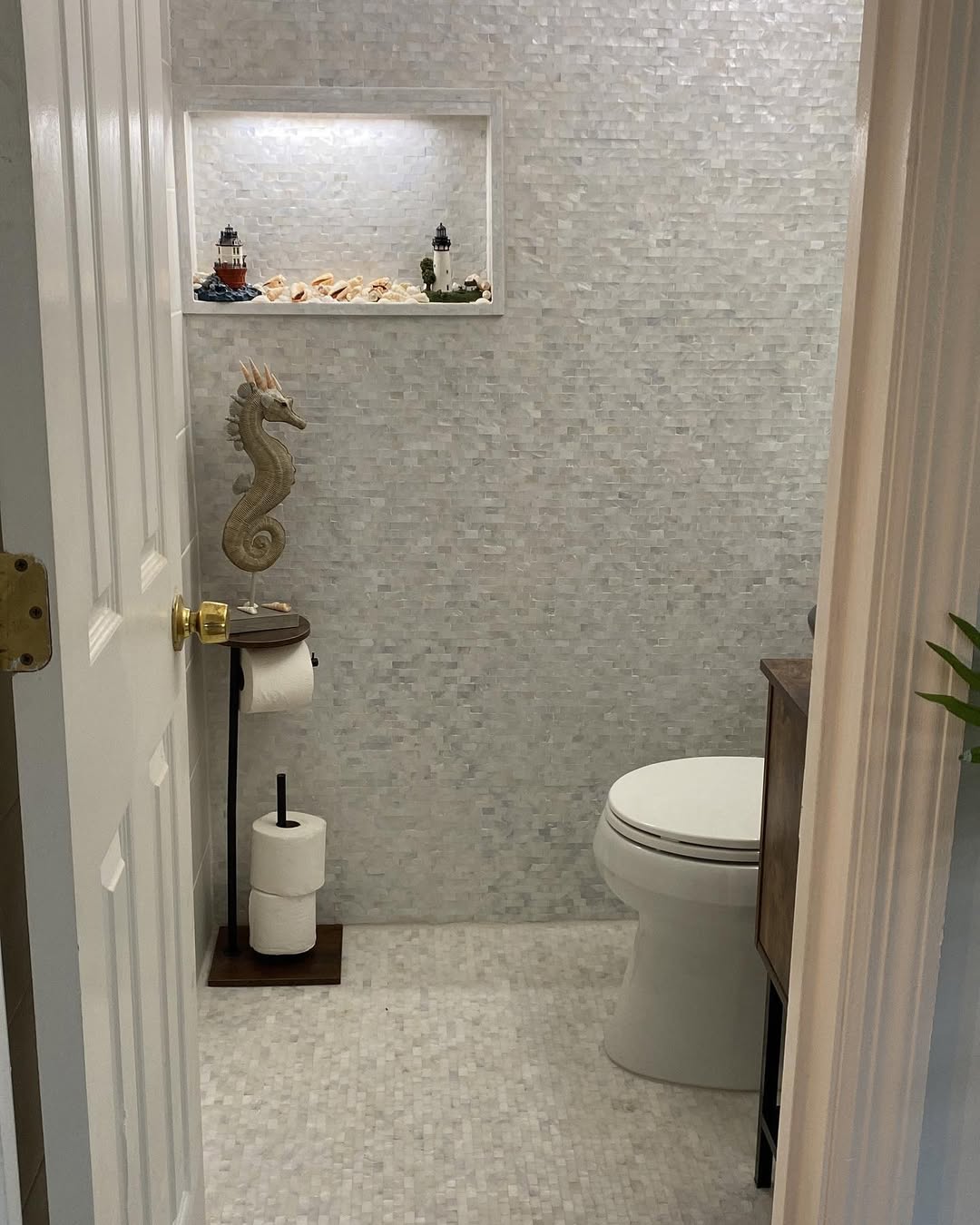 Guest Bathroom — Marine Mosaic Finish