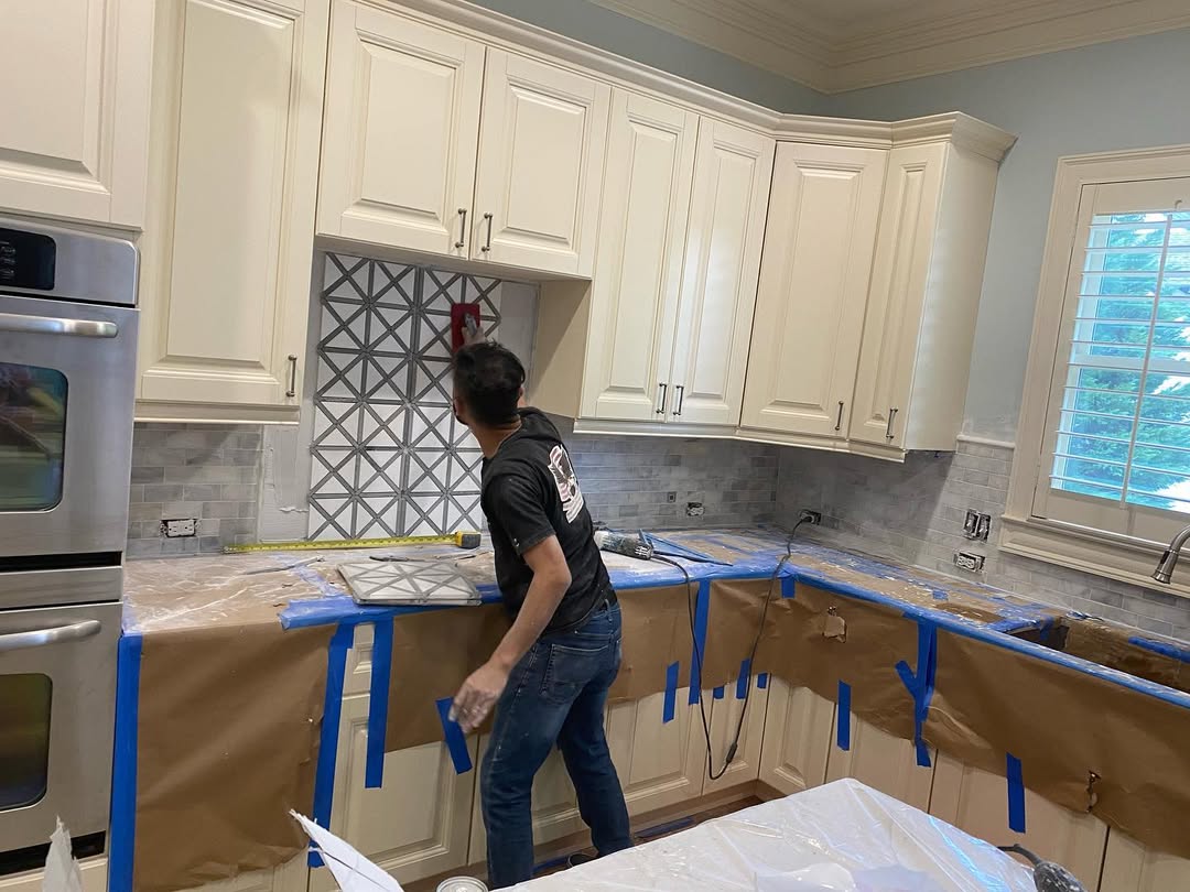 Custom Tile Backsplash